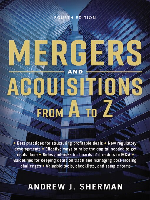 Title details for Mergers and Acquisitions from a to Z by Thomas Nelson - Available